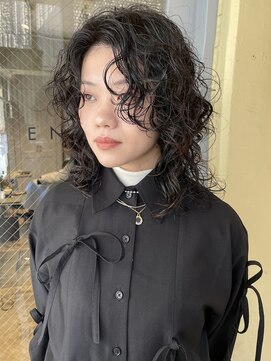 エンシー(ENCI) ウルフスパイラルパーマ/スパイラルパーマ/自由が丘