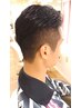 【男性限定】　カット+カラー（白髪染め）+眉カット　￥10450→￥10000