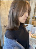 ナチュラルブラウン×フェイスレイヤー