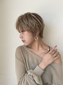 ハピネス 西大寺店(Happiness) 【30代・40代奈良】まとまり艶ショートボブ/髪質／うるは