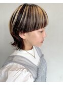 【Lateliercontent MIHO】40代50代60代　マッシュウルフ