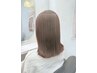 【オイル成分60%配合】前髪、顔周りカット+イノアカラー(フル)+水Tr　12000円