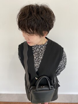 モリオ フロム ロンドン サッポロファクトリー店(morio FROM LONDON) 【morio】札幌ウェーブスタイル　ショート
