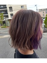 スーリール 伊都店(Sourire)&nbsp;インナーカラー　ボブ