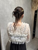 ヘアーメイクチック(HAIR MAKE CHiC) カチモリヘア お呼ばれヘアタイとアレンジ