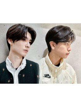 朝のセットが楽！メンズ美髪矯正。清潔感と第一印象をよりアップデート[曲がる縮毛矯正/men's/メンズ/新宿]