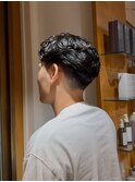 メンズパーマ/毛流れパーマ/大人メンズパーマ/社会人パーマ