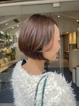 大人ショートボブ