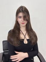 キティー サカエ(kiti SAKAE)&nbsp;グレージュ/レイヤーカット/ハッシュカット/オリーブベージュ/栄