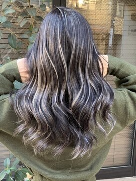 ヘアーサロングランデ(HAIR SALON GRANDE) ブリーチハイライト髪質改善ダブルカラーレイヤーカット
