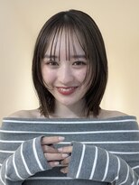 アイトーキョーエス 渋谷(AI TOKYO S) レイヤーボブ/オリーブベージュ/結べるボブ