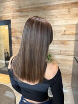 ベイショア(Bay Shore NY)&nbsp;ハイライトカラーウォームベージュスモーキーブラウン