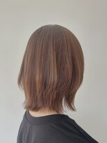 ヘアデザイン アンジェロ(Hair Design Angelo)&nbsp;ブラウンカラー/レイヤーボブ/30代/40代/50代