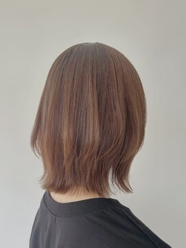 ヘアデザイン アンジェロ(Hair Design Angelo) 明るめブラウンカラー