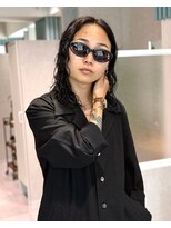ミーク(meak)&nbsp;顔まわりレイヤー／縮毛矯正/透明感力ラー／堀江/レイヤーカット