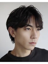 シースルーマッシュ×ニュアンスパーマ［梅田/中崎/茶屋町/メンズサロン/メンズカット/メンズパーマ]