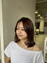 ユッカ 高槻茨木店(YUCCA) 【 YUCCA 】大人可愛い20代30代40代外レイヤー/オレンジ