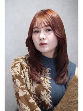 リメル 奥沢自由が丘店(Remel) レイヤー/ナチュラル/くびれ巻き/モテ髪/奥沢/自由が丘