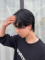 グラム 安城桜井店(gram)&nbsp;メンズカット_センターパート_フェザーカット_R81017