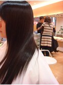 毛先までサラサラに♪