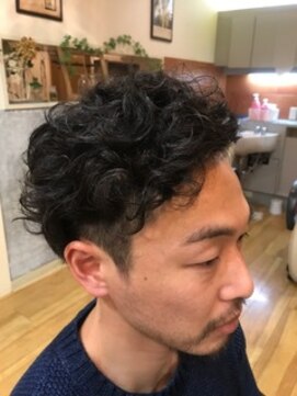 ヘアーフェロー HAIR fellow ツーブロックソフトカーリー