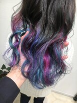 ケンジ 平塚 アネッタ(KENJE annetta)&nbsp;ヘアスタイルが変わると毎日が変わる～ユニコーンカラー～