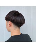 ガリガリ刈り上げマッシュショート
