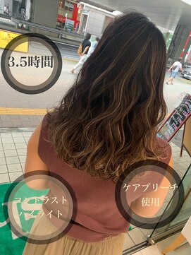 アッシュ 立川店(Ash) 【Ash立川】コントラストハイライト