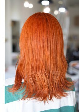 クレヴィア ヘア ビューティー(crevia hair beauty) Apricot Orange