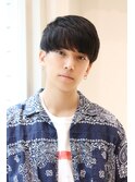 サラサラ黒髪マッシュ WAXなしでも決まる