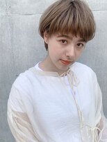 メイクス 表参道(MAKE'S omotesando)&nbsp;【堀口】ハニーベージュ/マッシュショート/前髪/イメチェン