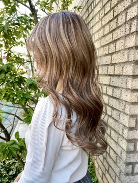 ネオリーブアオバ 高田馬場店(Neolive aoba) ハイトーンハイライト/ベージュミルクティー【高田馬場】