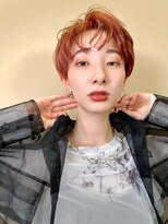 ピークアブー ワン(PEEK-A-BOO ONE)&nbsp;暖色マッシュショート　松永幸征