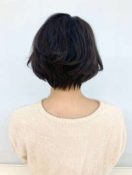 クオリス 上福岡店(QUALIS) 40代50代60代/白髪染め/ショートカット/ひし型/黒髪/ショート/