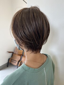 マノンヘアー(manon hair) 似合わせショート＋デザインカラー