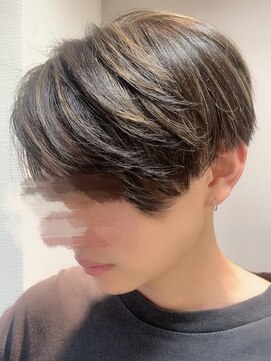 ザセントラル トヨス(THE CENTRAL) メンズ ハイライト_前下がりショート