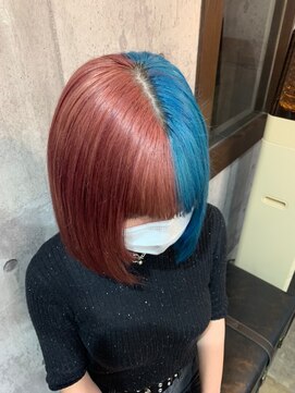 オールバイオー(Owl by oOo) ハーフ&ハーフカラー