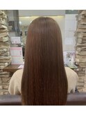 大人艶髪ストレート×モカブラウン☆