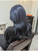 透明感ブルーブラック