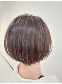 まとまる骨格補正ショートボブ