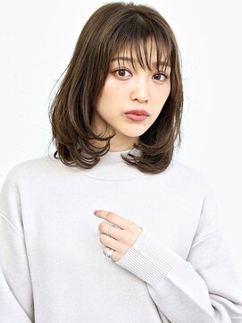 ヘアメイク フレンシア(hair make flencia) レイヤーストレートミディ