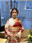 成人式お団子シニオン