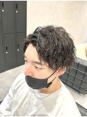 前髪立ち上げツイストスパイラル