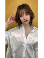 美容室 パルス 静岡鷹匠店(PALS) くびれセミディ 髪質改善