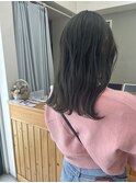 とろみカラー暗髪