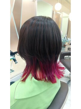 プールドゥマン 屯田(POUR DEMAIN) 【POURDEMAIN】レイヤーRED