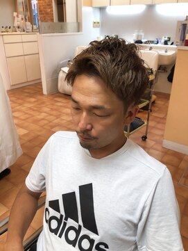 ヘアーアート エイキチ(Hair art eikichi) アップバングショート