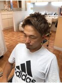 アップバングショート