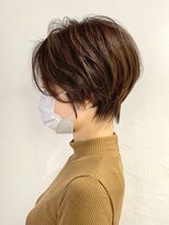 トト 船橋店(toto.)&nbsp;黒髪/グレーベージュ/レイヤーロング/前髪パーマ[西船橋/津田沼]