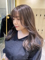 ゼスト フィーノ(ZEST fino)&nbsp;[あやか]オリーブグレージュカラー/髪質改善カラー